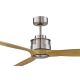 Lucci air 210506 - Стельовий вентилятор AIRFUSION AKMANI павловнія/коричневий + пульт дистанційного керування