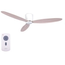 Lucci air 210518 - Стельовий вентилятор AIRFUSION RADAR білий/дерево + пульт дистанційного керування