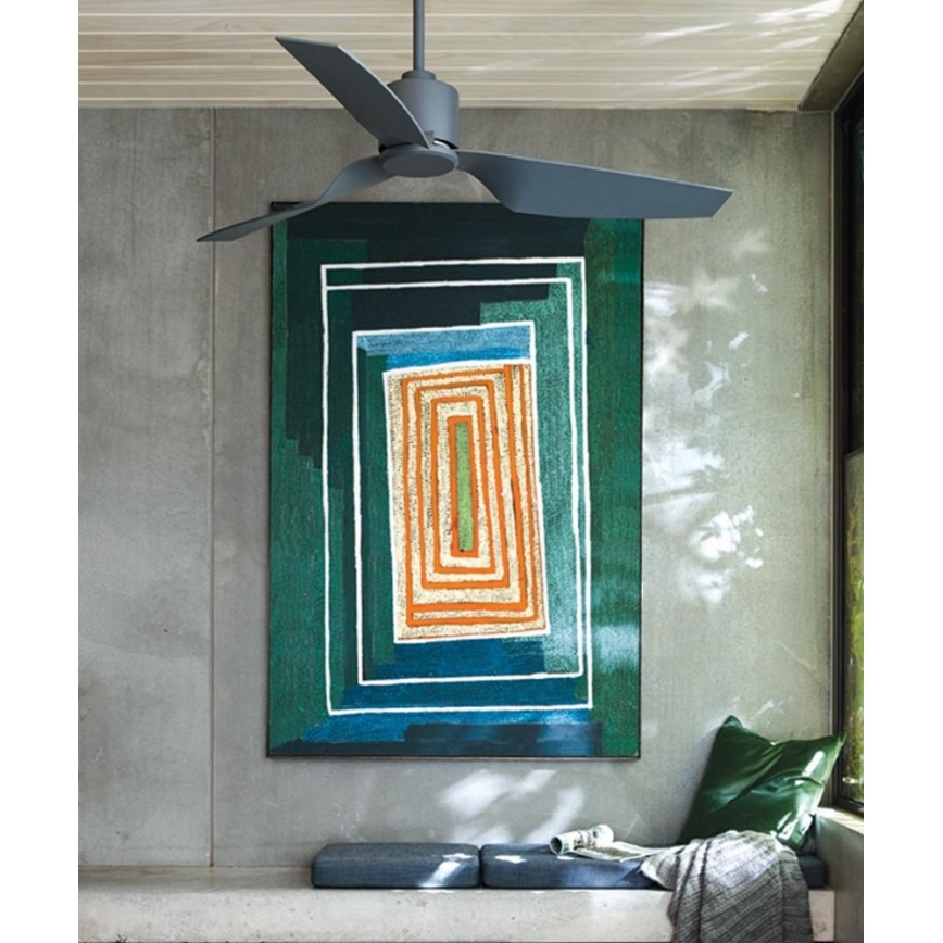 Lucci Air 210527 - Стельовий вентилятор AIRFUSION CLIMATE II чорний + пульт дистанційного керування