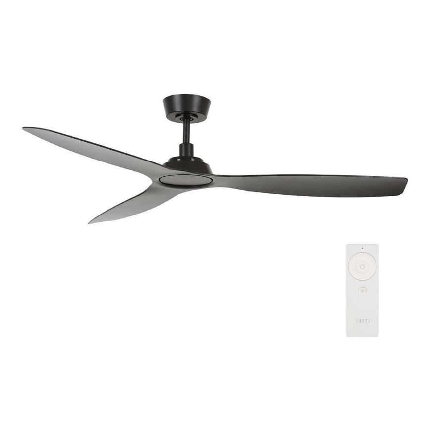 Lucci Air 210651 - Потолочный вентилятор MOTO черный + дистанционное управление