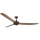 Lucci Air 211022 - Стельовий вентилятор AIRFUSION CAROLINA коричневий