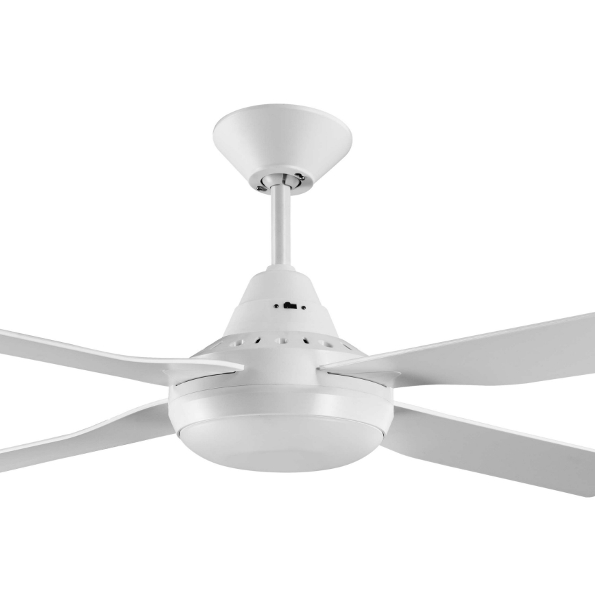 Lucci air 212898 - Стельовий LED вентилятор з регулюванням яскравості MOONAH 1xGX53/21W/230V білий + пульт дистанційного керування