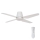 Lucci air 213001 - Светодиодный потолочный вентилятор AIRFUSION ARIA LED/18W/230V белый + дистанционное управление