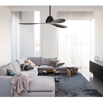 Lucci air 213041 - Потолочный вентилятор WHITEHAVEN черный + дистанционное управление