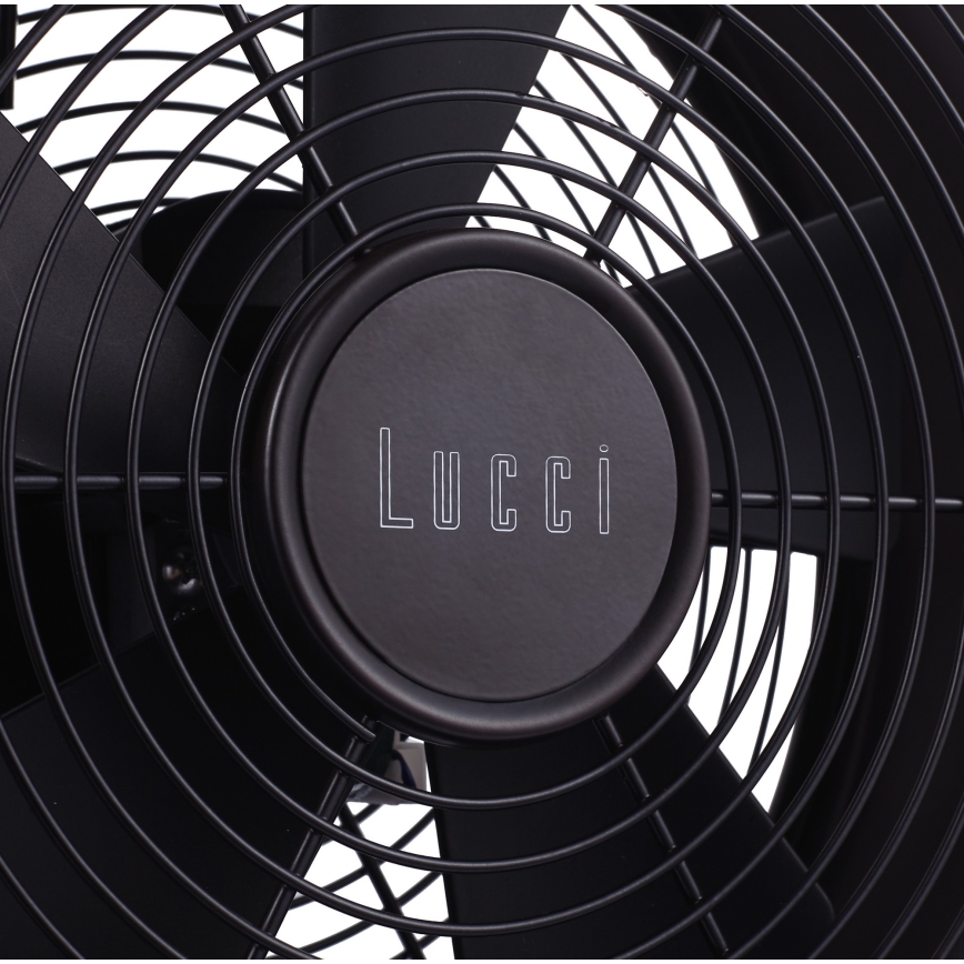 Lucci air 213121 - Настольный вентилятор BREEZE коричневый