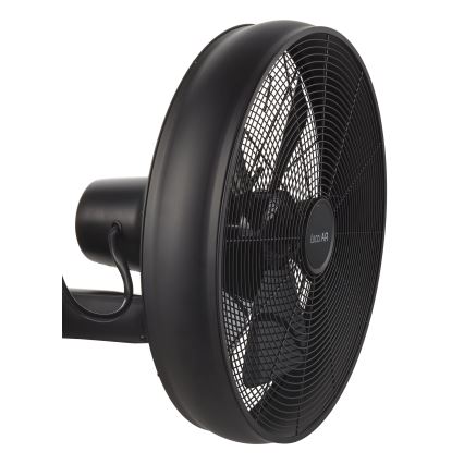 Lucci air 213124 - Настенный вентилятор BREEZE 55W/230V черный + дистанционное управление