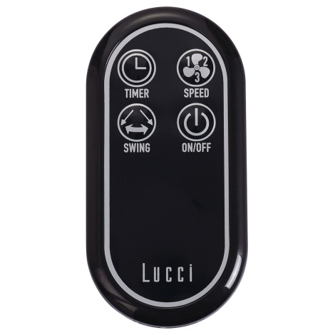 Lucci air 213124 - Пульт дистанційного керування для вентиляторів BREEZE чорний