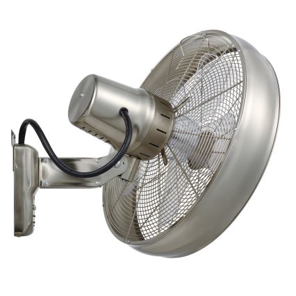 Lucci air 213126 - Настінний вентилятор BREEZE 55W/230V матовий хром + пульт дистанційного керування