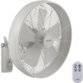 Lucci Air 213128EU - Настенный вентилятор BREEZE 55W/230V белый + дистанционное управление