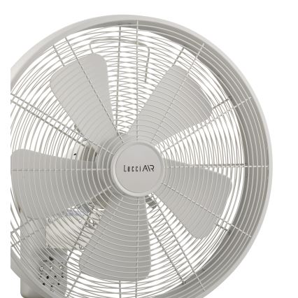 Lucci Air 213128EU - Настенный вентилятор BREEZE 55W/230V белый + дистанционное управление