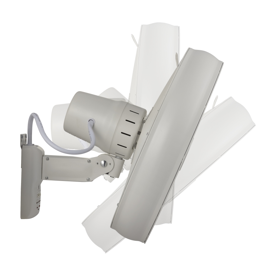 Lucci Air 213128EU - Настенный вентилятор BREEZE 55W/230V белый + дистанционное управление