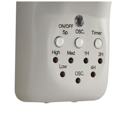 Lucci Air 213128EU - Настенный вентилятор BREEZE 55W/230V белый + дистанционное управление