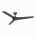 Lucci Air 21321649 - Потолочный вентилятор ABYSS диаметр 142 см IP66 черный + дистанционное управление