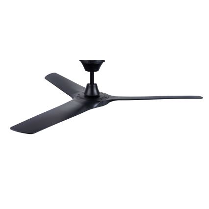 Lucci Air 21321649 - Потолочный вентилятор ABYSS диаметр 142 см IP66 черный + дистанционное управление