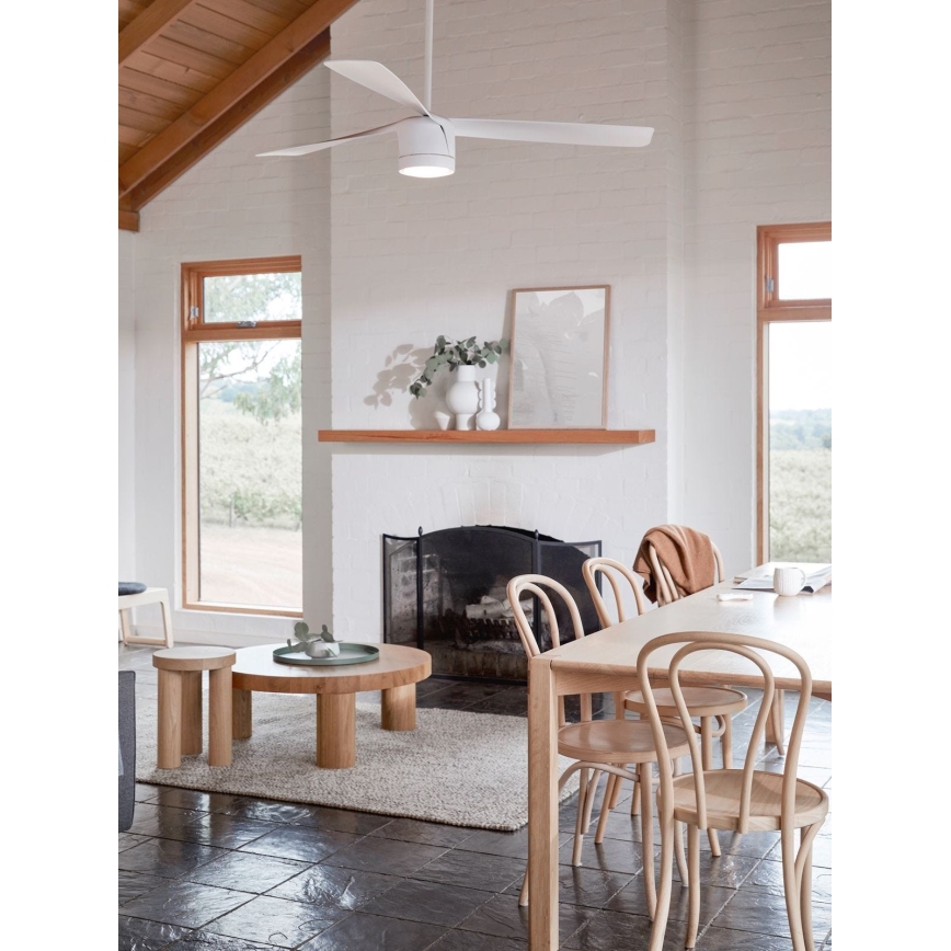 Lucci air 213280 - Потолочный вентилятор PEREGRINE 1xGX53/12W/230V белый + дистанционное управление