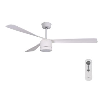Lucci air 213280 - Стельовий вентилятор PEREGRINE 1xGX53/12W/230V білий + пульт дистанційного керування