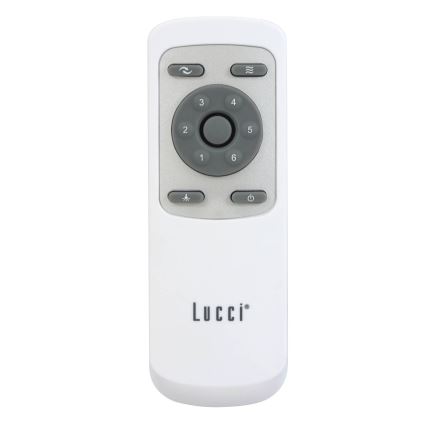 Lucci air 213301 - Светодиодный потолочный вентилятор с регулированием яркости UNIONE 1xGX53/12W/230V коричневый/блестящий хром + дистанционное управление