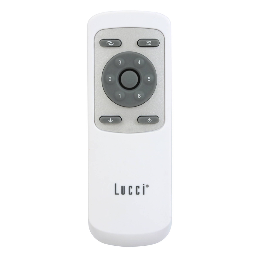 Lucci air 213302 - Светодиодный потолочный вентилятор с регулированием яркости SLIPSTREAM 1xGX53/12W/230V белый + дистанционное управление