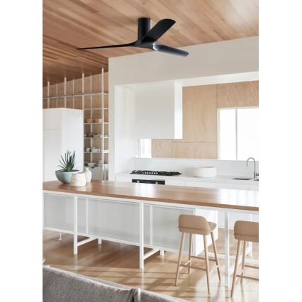 Lucci air 21610149 - Стельовий вентилятор LONDO чорний + пульт дистанційного керування