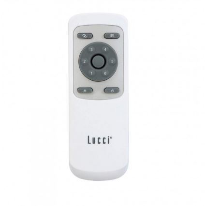 Lucci air 21610849 - Стельовий вентилятор ATLANTA 1xGX53/12W/230V білий + пульт дистанційного керування