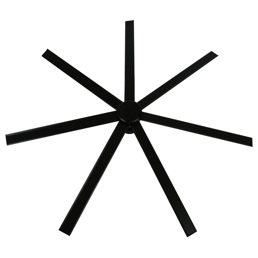 Lucci air 21610949 - Потолочный вентилятор ATLANTA 1xGX53/12W/230V черный + дистанционное управление