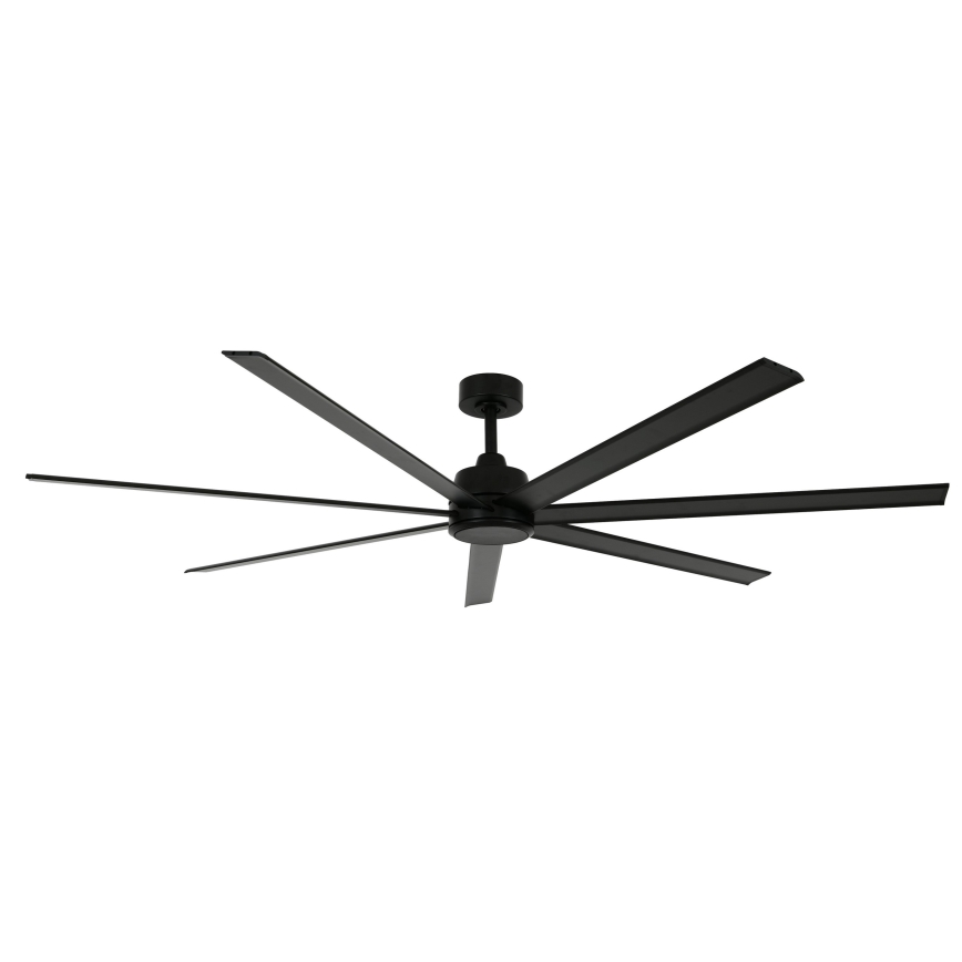 Lucci air 21610949 - Потолочный вентилятор ATLANTA 1xGX53/12W/230V черный + дистанционное управление
