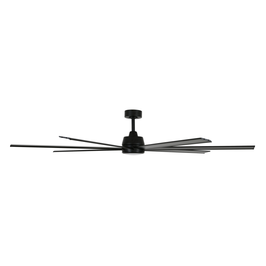 Lucci air 21610949 - Потолочный вентилятор ATLANTA 1xGX53/12W/230V черный + дистанционное управление