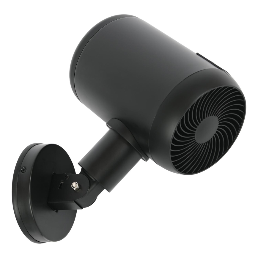 Lucci Air 21612649 - Настенный вентилятор JET 32W/230V черный + дистанционное управление