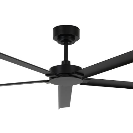 Lucci air 21616149 - Потолочный вентилятор MONZA IP55 черный + дистанционное управление