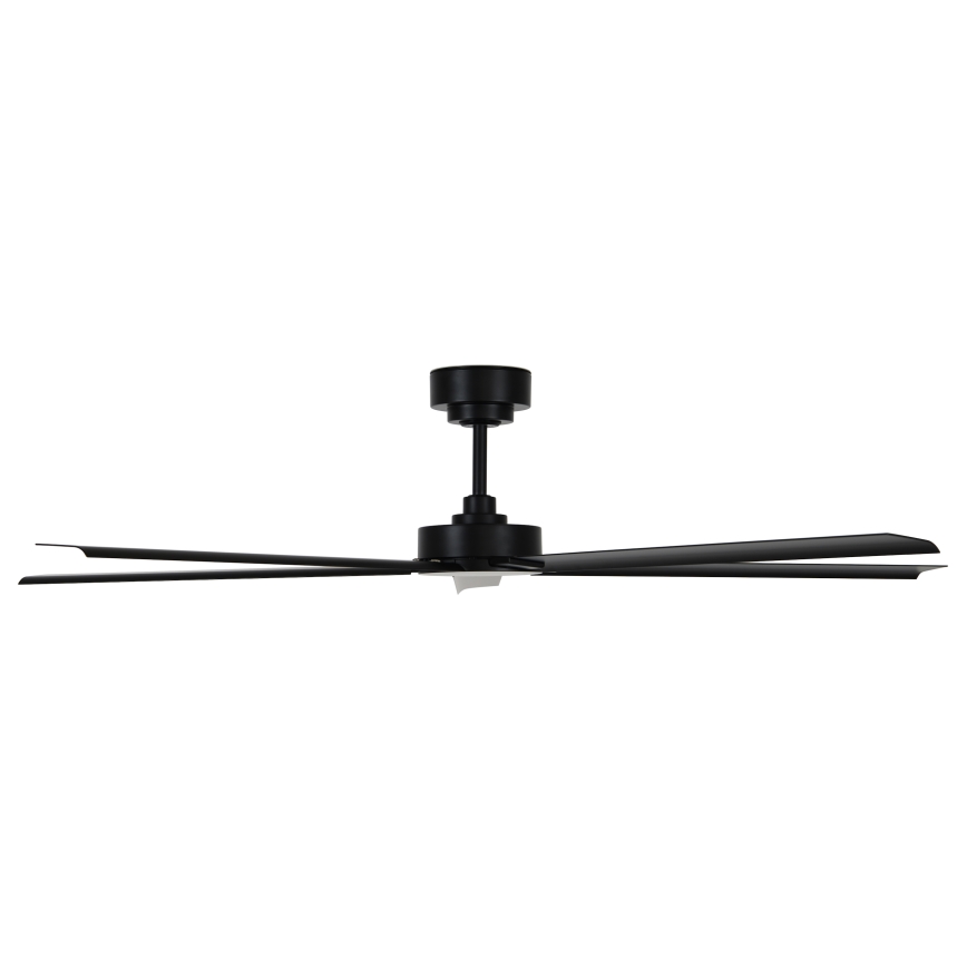 Lucci air 21616149 - Потолочный вентилятор MONZA IP55 черный + дистанционное управление