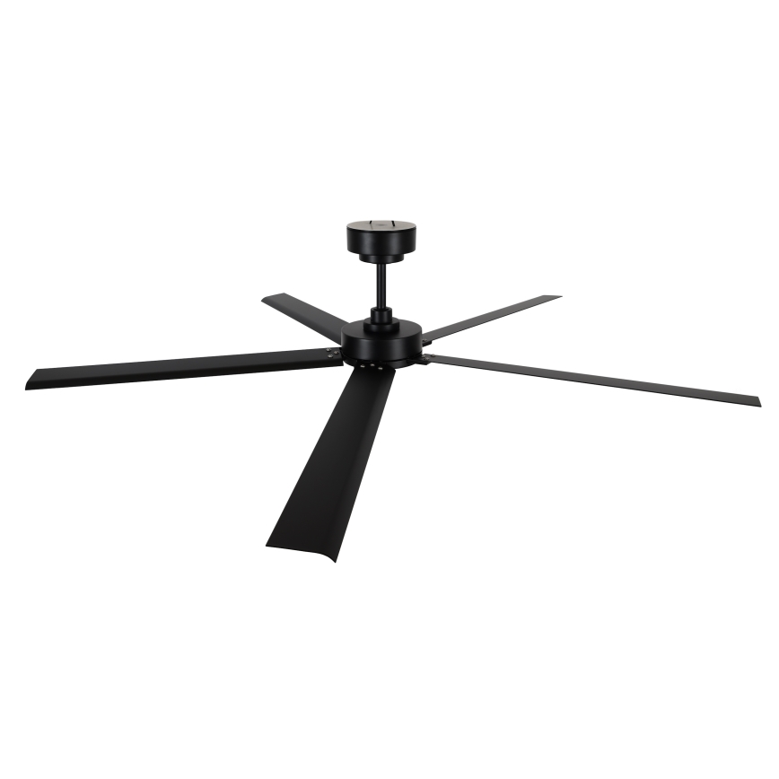 Lucci air 21616149 - Потолочный вентилятор MONZA IP55 черный + дистанционное управление