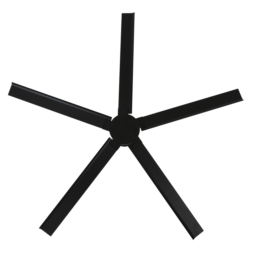 Lucci air 21616149 - Потолочний вентилятор MONZA IP55 чорний + дистанційне керування