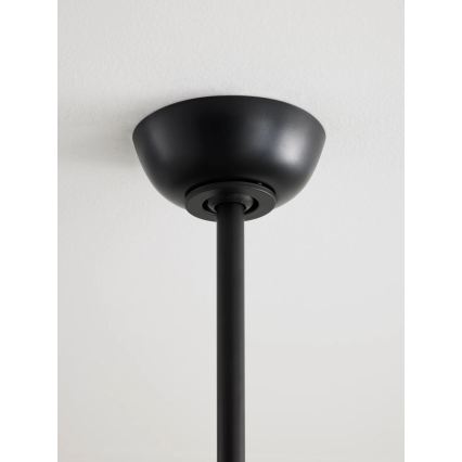 Lucci Air 21617149 - LED стельовий вентилятор OSPREY з можливістю затемнення 1xGX53/12W/230V, діаметр 132 см, чорний + пульт дистанційного керування