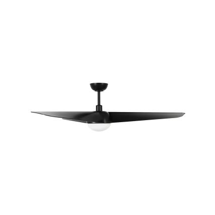 Lucci Air 21617149 - LED стельовий вентилятор OSPREY з можливістю затемнення 1xGX53/12W/230V, діаметр 132 см, чорний + пульт дистанційного керування