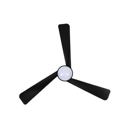 Lucci Air 21617149 - диммируемый LED-потолочный вентилятор OSPREY 1xGX53/12W/230V, диаметр 132 см, чёрный + дистанционное управление