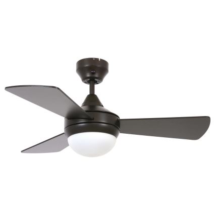 Lucci Air 512311 - Стельовий вентилятор AIRLIE HUGGER 2xE27/15W/230V дерево/коричневий + пульт дистанційного керування