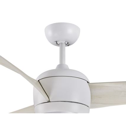 Lucci air 512911 - Светодиодный потолочный вентилятор AIRFUSION NORDIC LED/20W/230V дерево/белый + дистанционное управление