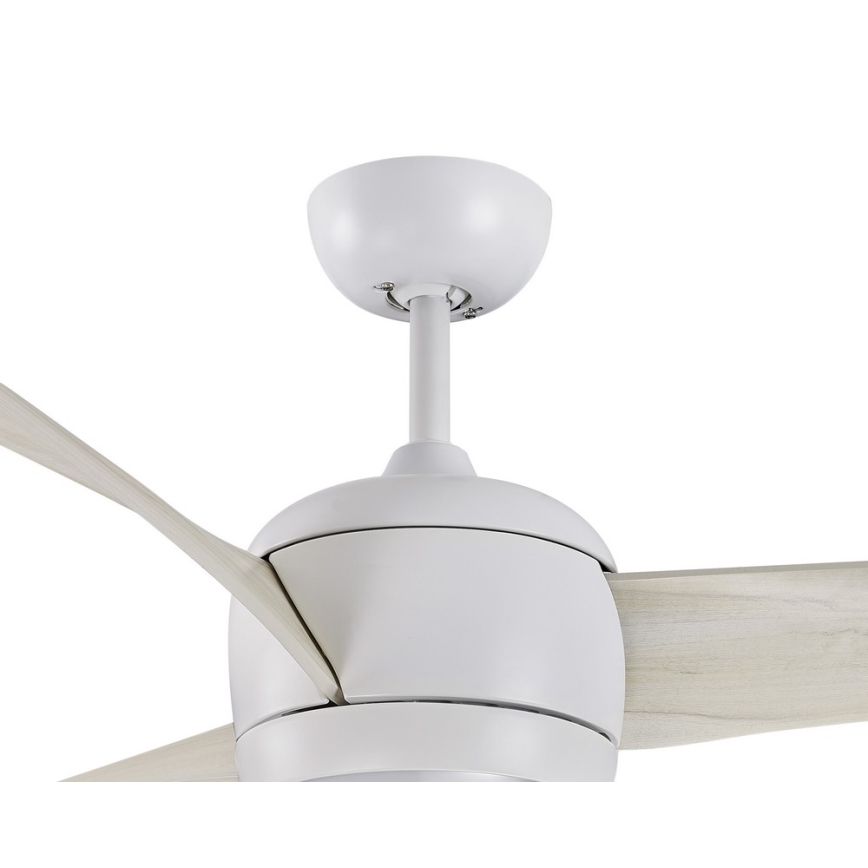 Lucci air 512911 - Светодиодный потолочный вентилятор AIRFUSION NORDIC LED/20W/230V дерево/белый + дистанционное управление