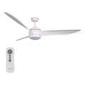 Lucci air 512911 - Светодиодный потолочный вентилятор AIRFUSION NORDIC LED/20W/230V дерево/белый + дистанционное управление