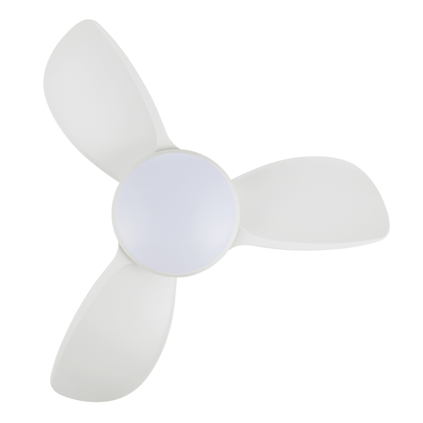 Lucci air 513071 - Светодиодный потолочный вентилятор с регулированием яркости SYROS LED/18W/230V 3000/4000/6000K белый + дистанционное управление