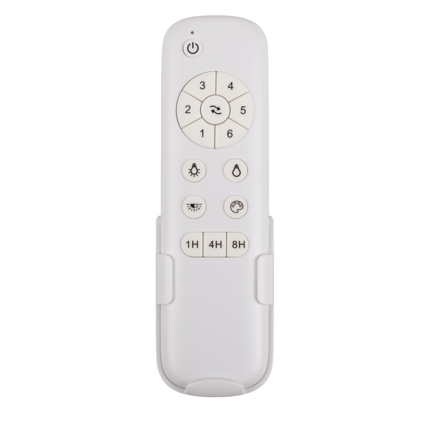 Lucci air 513071 - Светодиодный потолочный вентилятор с регулированием яркости SYROS LED/18W/230V 3000/4000/6000K белый + дистанционное управление