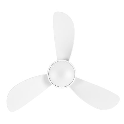 Lucci Air 51307149 - Диммируемый светодиодный потолочный вентилятор SYROS II LED/18W/230V 3000/4000/6000K Ø 76 см, белый + пульт дистанционного управления