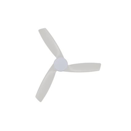 Lucci Air 513073 - диммируемый светодиодный потолочный вентилятор BRONX LED/18W/230V 3000/4000/6000K Ø 132 см белый + с пультом дистанционного управления
