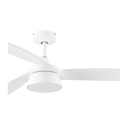 Lucci Air 513073 - диммируемый светодиодный потолочный вентилятор BRONX LED/18W/230V 3000/4000/6000K Ø 132 см белый + с пультом дистанционного управления