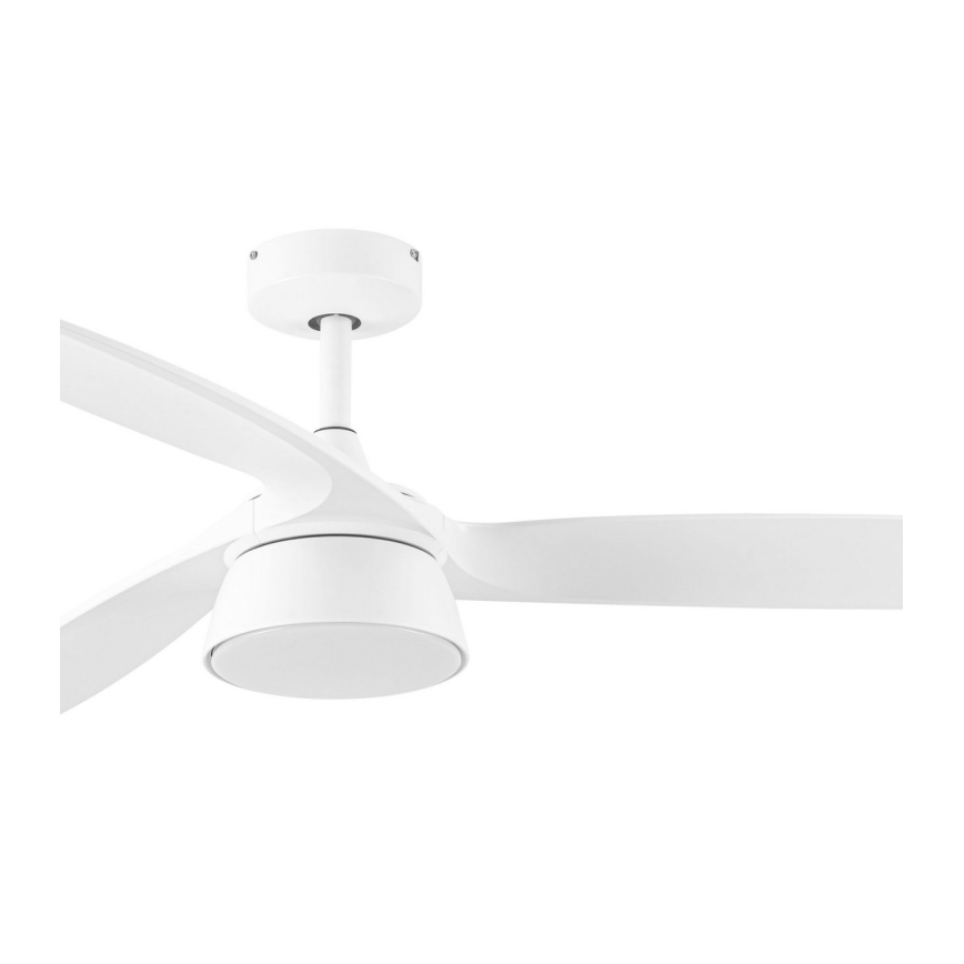 Lucci Air 513073 - диммируемый светодиодный потолочный вентилятор BRONX LED/18W/230V 3000/4000/6000K Ø 132 см белый + с пультом дистанционного управления