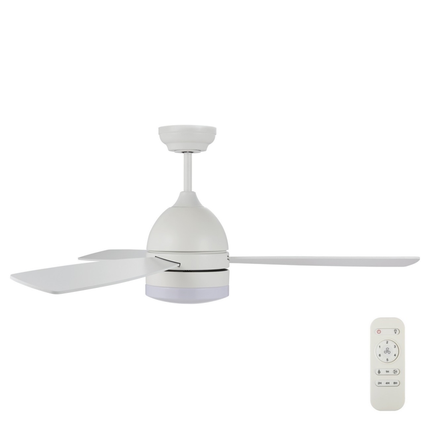 Lucci air 513075 - Светодиодный потолочный вентилятор VECTOR LED/25W/230V 3000/4200/6500K белый + дистанционное управление