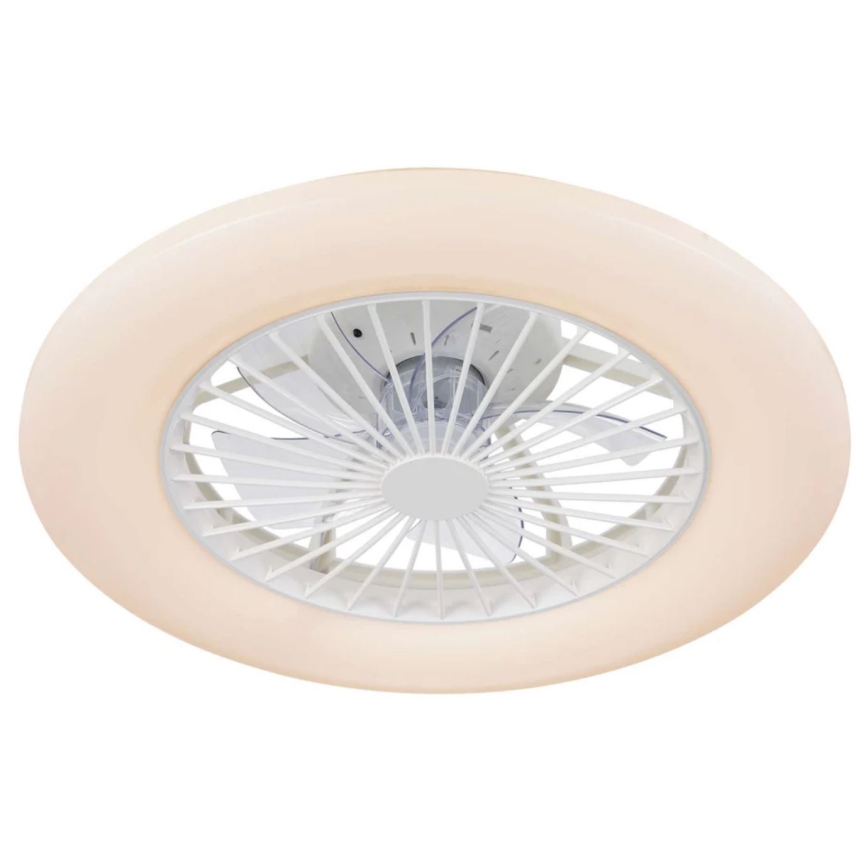 Lucci Air 513200 - LED Стельовий світильник з вентилятором та регулюванням яскравості OSLO LED/20W/230V 3000/4500/6500K білий + пульт дистанційного керування
