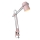 Lucide 05535/01/66 - Детская настольная лампа с креплением BASTIN 1xE14/25W/230V розовая