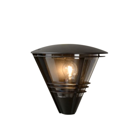 Lucide 11812/01/30 - Уличный настенный светильник LIVIA 1xE27/60W/230V IP44 черный