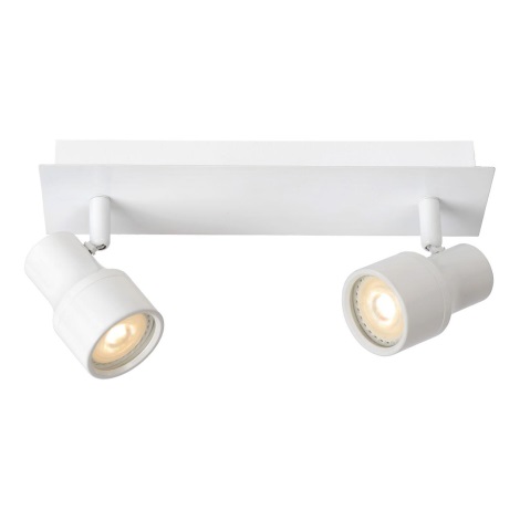 Lucide 17948/10/31 - Светодиодный точечный светильник для ванной комнаты с регулированием яркости SIRENE 2xGU10/4,5W/230V IP44